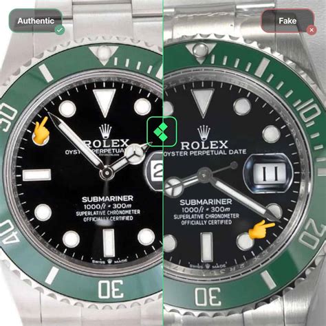 replica watch vs real